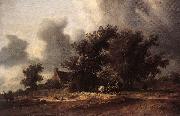 RUYSDAEL, Salomon van After the Rain tg oil painting on canvas
